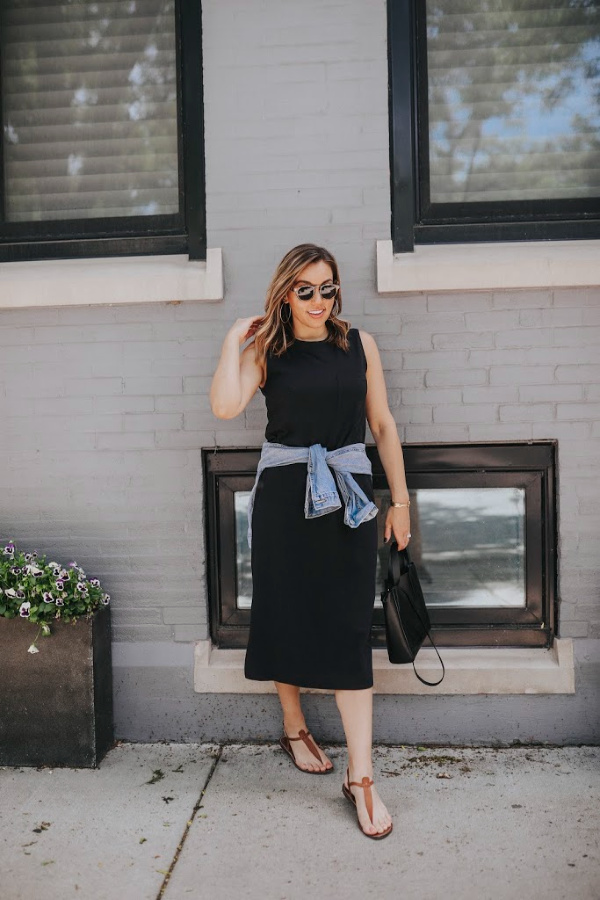 Everlane the Weekend Tiered Dress Review 2021