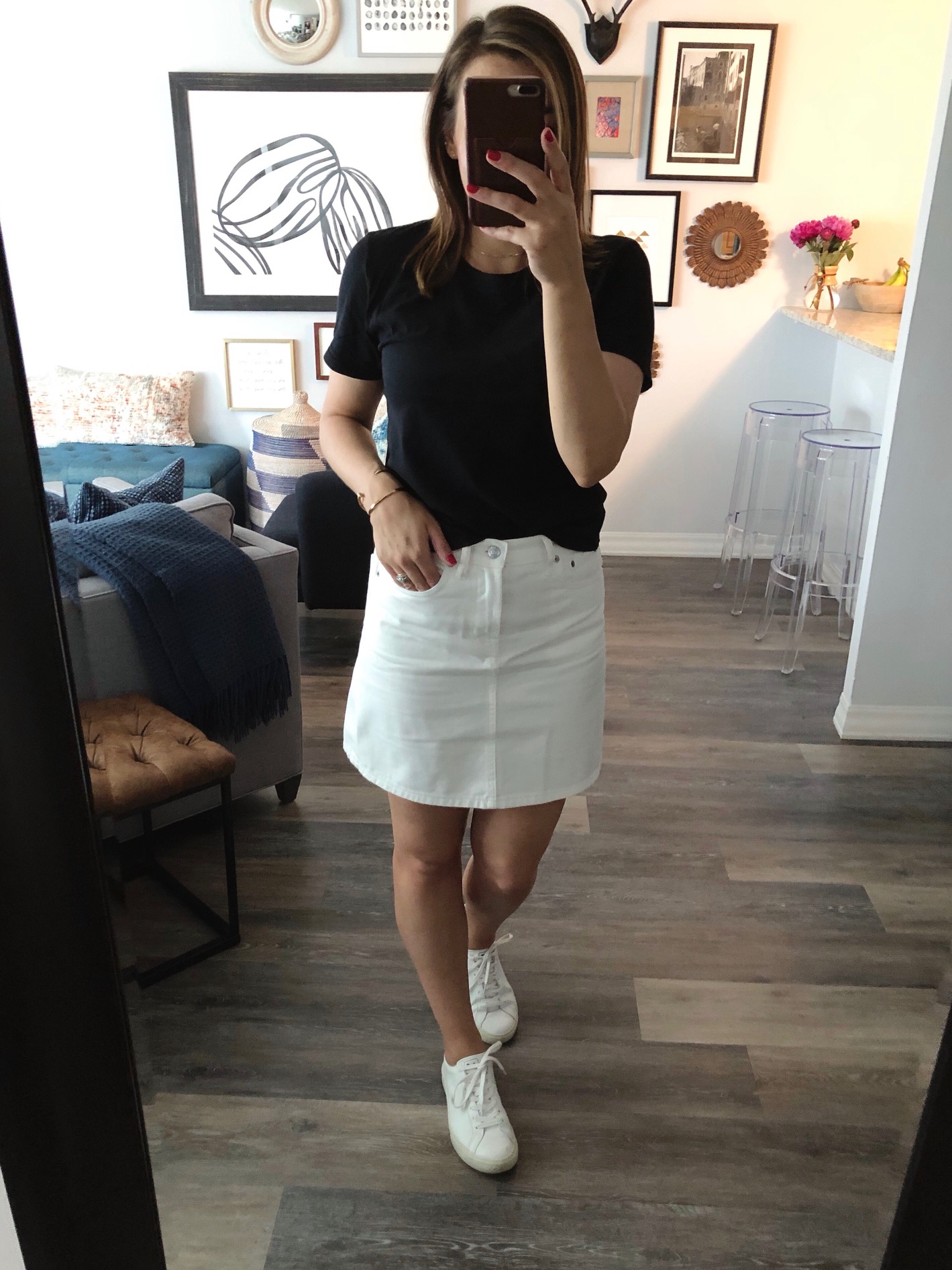 everlane white pants