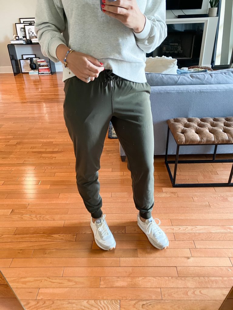 Found a dupe for the Lululemon stretch high rise jogger from